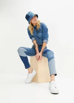 Rainbow Jean Skinny Tricolore Longueur Raccourcie -Mode Femme 23217631 7zmnGaU7