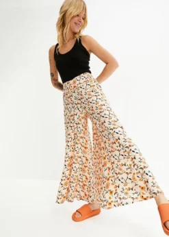 Rainbow Pantalon Palazzo Ample à Imprimé Floral -Mode Femme 23217851 p5B8nfpE