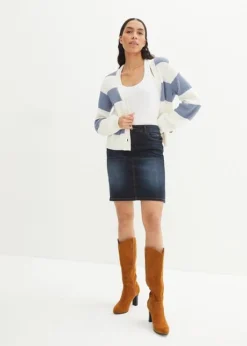 Jupe En Jean Extensible -Mode Femme 23221258 34hhsRxB