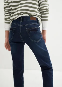 Jean Mid-waist Boyfriend, Extensible -Mode Femme 23221828 1V4OV27r