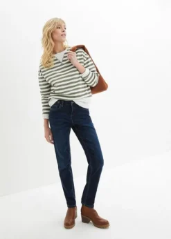 Jean Mid-waist Boyfriend, Extensible -Mode Femme 23221843 CqjoBTkI