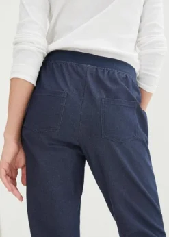 Pantalon Sweat Imitation Jean -Mode Femme 23221848 JZhvor0L