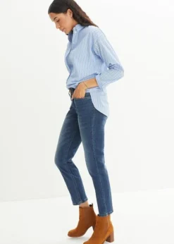 Jean Mom Mid Waist, Extensible 16 Jean Mom Mid Waist, Extensible -Mode Femme 23222165 21MpG8ne