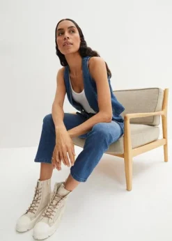 Lot De 2 Jeans Confort Stretch, Straight -Mode Femme 23222172 RJgP8Ye2