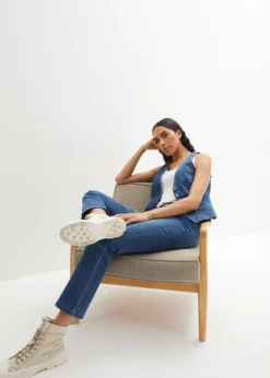 Lot De 2 Jeans Confort Stretch, Straight -Mode Femme 23222177 eyHn8zd8