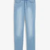 Jean Mid-waist Extensible, Straight