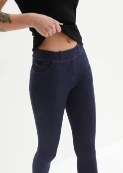 Legging Corsaire Imitation Jean -Mode Femme 23222378 Nj9kT6bK