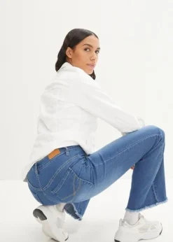 Jean Flared Taille Haute, Extensible -Mode Femme 23222717 NlRp0Ulg