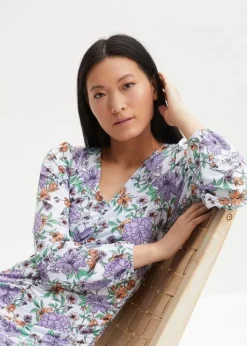 Robe En Jersey Avec Fronces -Mode Femme 23222946 RT3TVjjc