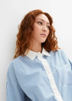 Rainbow Chemisier Avec Patte De Boutonnage Contrastante 12 Rainbow Chemisier Avec Patte De Boutonnage Contrastante -Mode Femme 23223004 cXhdeTpg