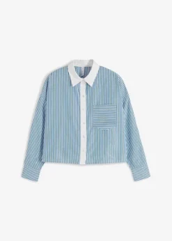 Rainbow Chemisier Avec Patte De Boutonnage Contrastante