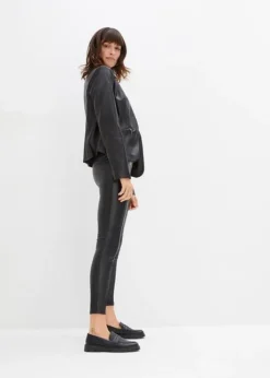 Pantalon PU étroit Avec Zips -Mode Femme 23224008 iP0W4jN2