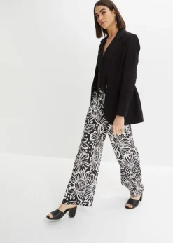 Pantalon En Satin Imprimé -Mode Femme 23224253 HdWnbqLi