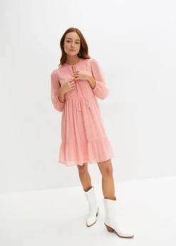 Robe En Crêpe Texturé -Mode Femme 23224306 OSAVs1Ep