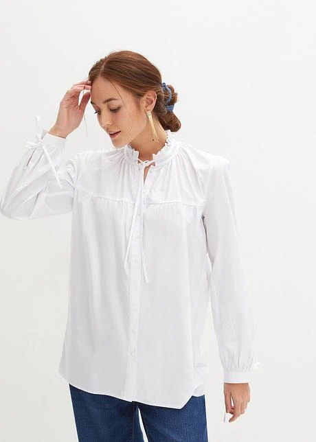 Chemisier Avec Détail Volanté 2 Chemisier Avec Détail Volanté – Image 2
