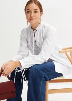 Chemisier Avec Détail Volanté 13 Chemisier Avec Détail Volanté -Mode Femme 23224558 jc0vnFk6