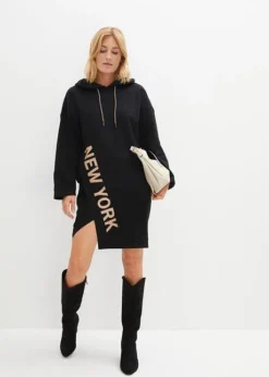 Robe Sweat Avec Strass -Mode Femme 23224652 ET2DHpNO