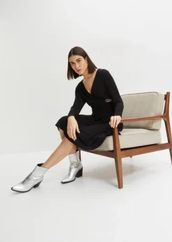 Robe En Jersey Avec Chaîne -Mode Femme 23224901 nmgBsHxj