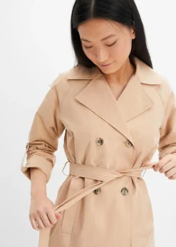 Rainbow Trench-coat Court -Mode Femme 23225286 1hfnHp8Z