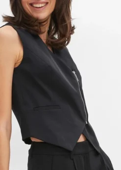 Veste Sans Manches Avec Polyester Recyclé -Mode Femme 23226408 1baZI8ja