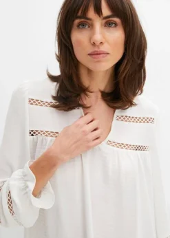 Blouse-tunique à Dentelle -Mode Femme 23226486 UtJ81p32