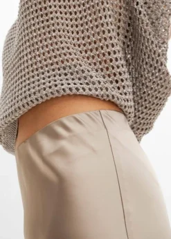 Jupe En Satin -Mode Femme 23226642 Uw52FPQB