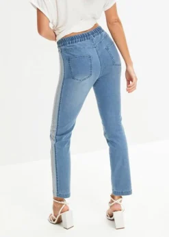 Jean Stretch Avec Empiècements Latéraux Contrastants 9 Jean Stretch Avec Empiècements Latéraux Contrastants -Mode Femme 23226668 olxQhNGG