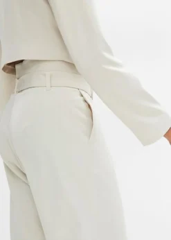 Pantalon Taille Haute, Paper-Bag -Mode Femme 23227100 F4GXPo8G