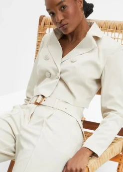 Pantalon Taille Haute, Paper-Bag -Mode Femme 23227581 4aEe6gX2