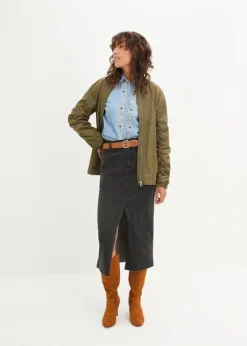 Blouse En Jean Oversize Avec Broderie -Mode Femme 23227840 uSw7Ioa9