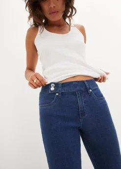 Jean Bootcut Taille Moyenne, Extensible -Mode Femme 23227887 nrvllcXJ