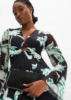 Robe Longue Avec Détail Anneau -Mode Femme 23228917 CySTIR1D