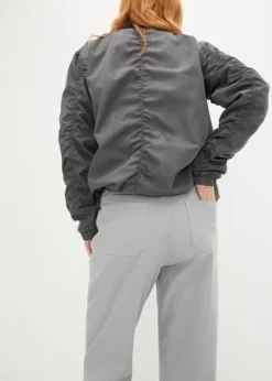 Pantalon En Twill à Poches Plaquées -Mode Femme 23229684 4QaipRcu