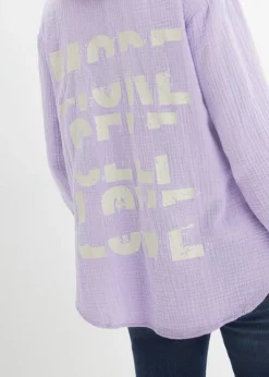 Blouse En Gaze De Coton -Mode Femme 23229978 4kRhzEjc