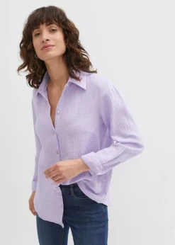 Blouse En Gaze De Coton -Mode Femme 23229990 pgPphMOi