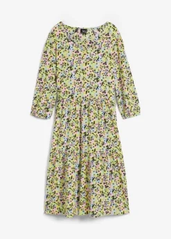 Robe Courte En Jersey Texturé, Avec Poches