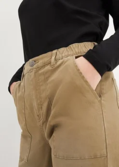 Jean Cargo, Taille Haute, Ceinture Confortable -Mode Femme 23230250 lFT0GOcg