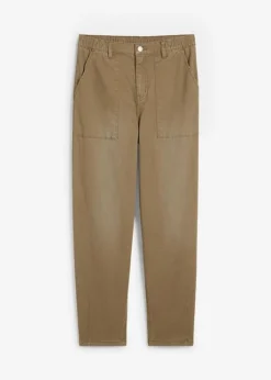 Jean Cargo, Taille Haute, Ceinture Confortable