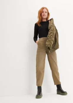 Jean Cargo, Taille Haute, Ceinture Confortable -Mode Femme 23230254 0WByRliI