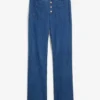 Jean Flared, Taille Haute, Taille Confortable