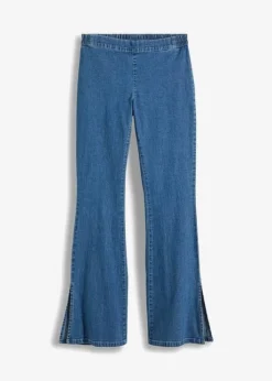 Rainbow Jean Flare Fendu à La Base