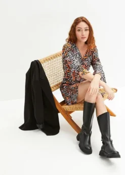 Rainbow Robe Froncée -Mode Femme 23231697 k1v38krj