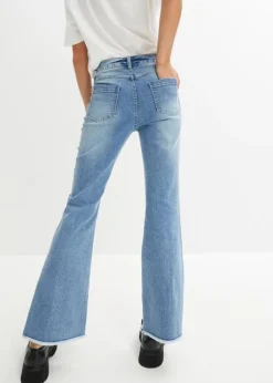 Rainbow Jean Flare Avec Détail Fente -Mode Femme 23231755 HK6bgm8f