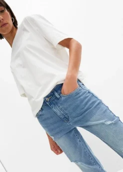 Rainbow Jean Flare Avec Détail Fente -Mode Femme 23231790 qZrJJv6M