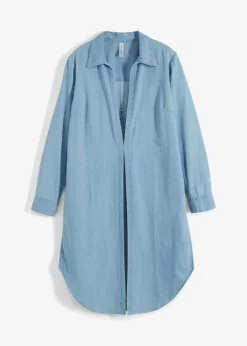 Rainbow Chemisier Long Avec Broderie En Coton