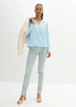 Blouse En Satin, Effet Cache-cœur -Mode Femme 23232088 zNsfNZwv