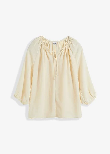 Tunique Manches 3/4 En Satin 1 Tunique Manches 3/4 En Satin