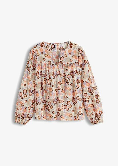 Rainbow Blouse Imprimée En Coton 1 Rainbow Blouse Imprimée En Coton