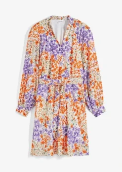 Robe Cache-cœur En Polyester Recyclé