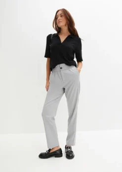 Pantalon Business à Taille Confortable -Mode Femme 23233331 vEtPHlR2